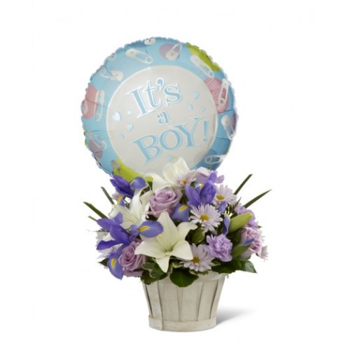Boys Are Best! Bouquet - Basket included